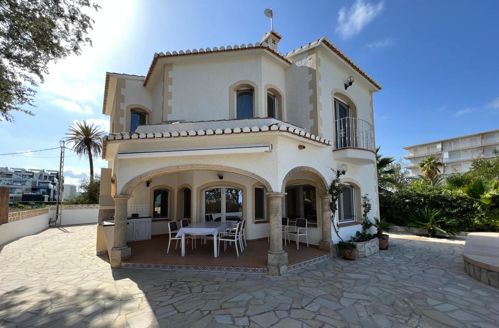 Chalet En La Playa Con Piscina Privada - Holavivienda Inmobiliaria Denia Exteriér fotografie